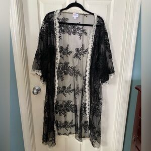 Never worn black lace LulaRoe Chloe